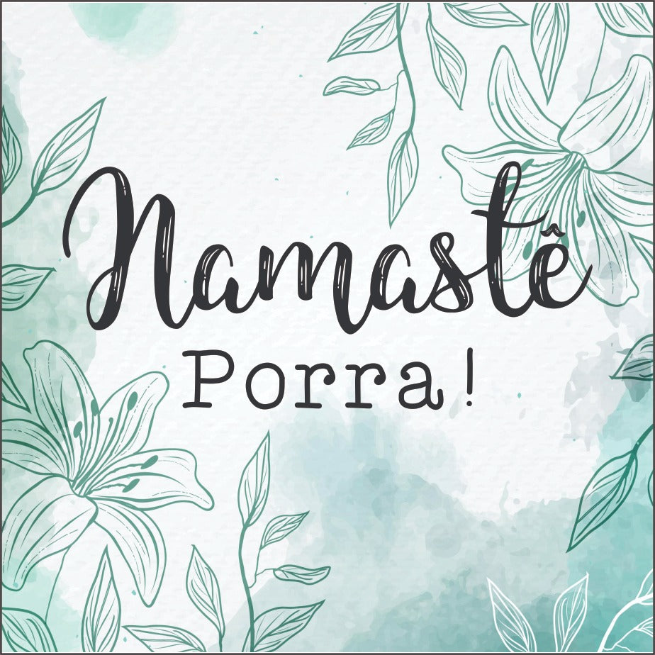 Azulejo Decorativo - Namastê Porra