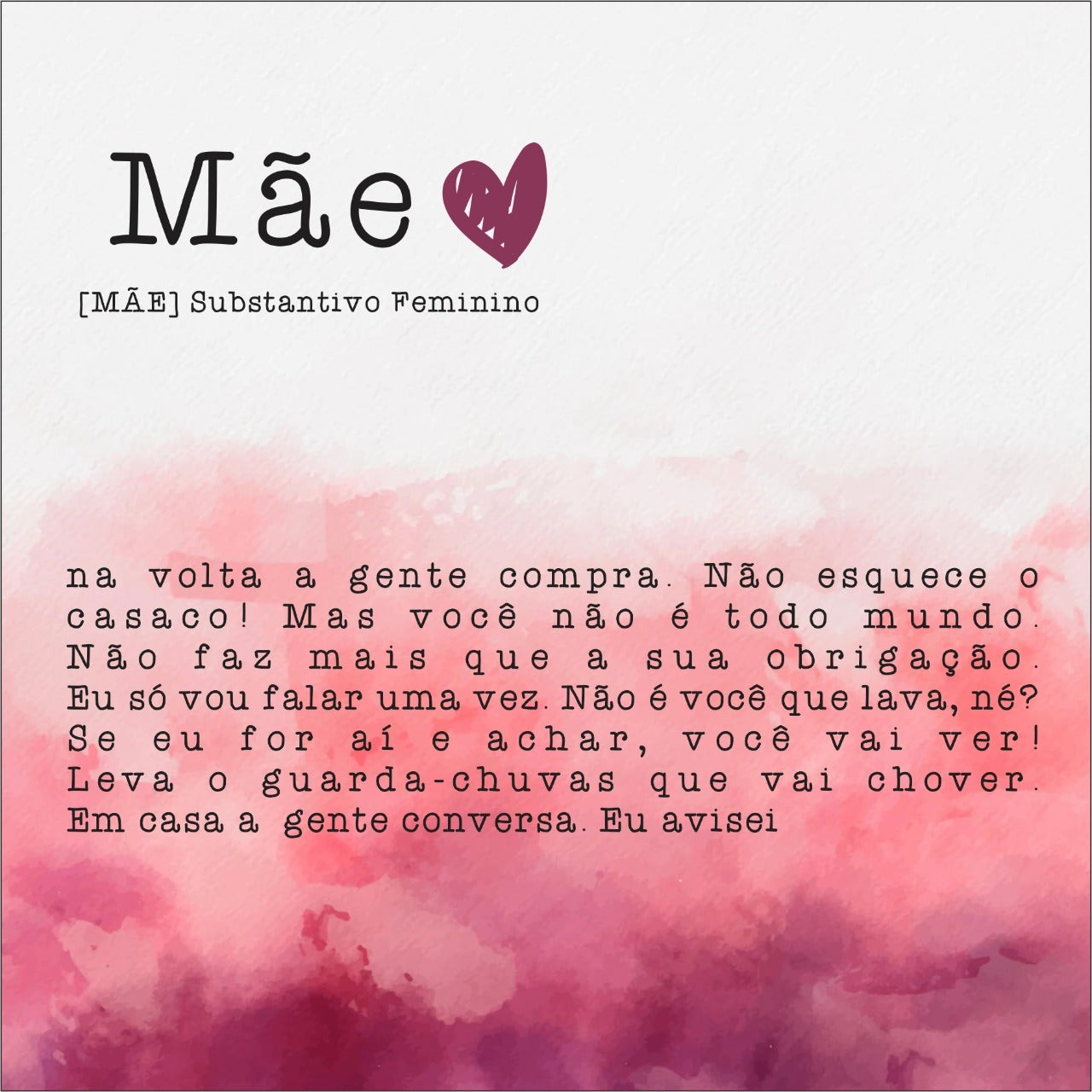 Azulejos Decorativo - Mãe 3