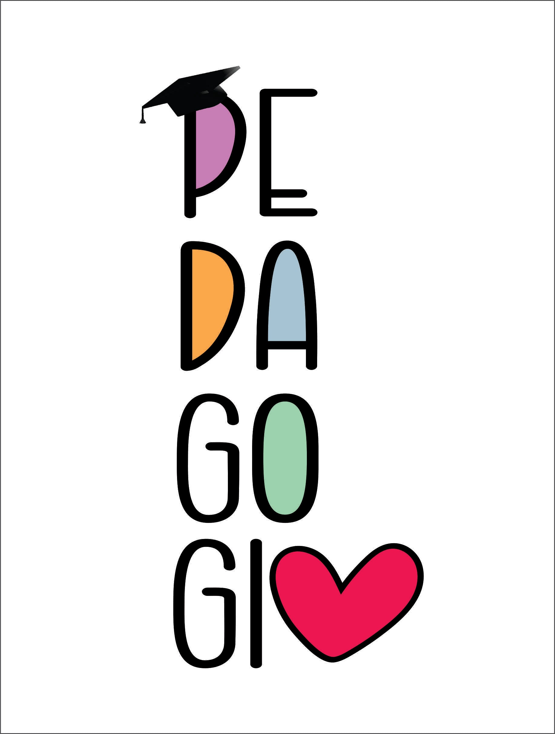 Azulejo Decorativo - Pedagogia 2