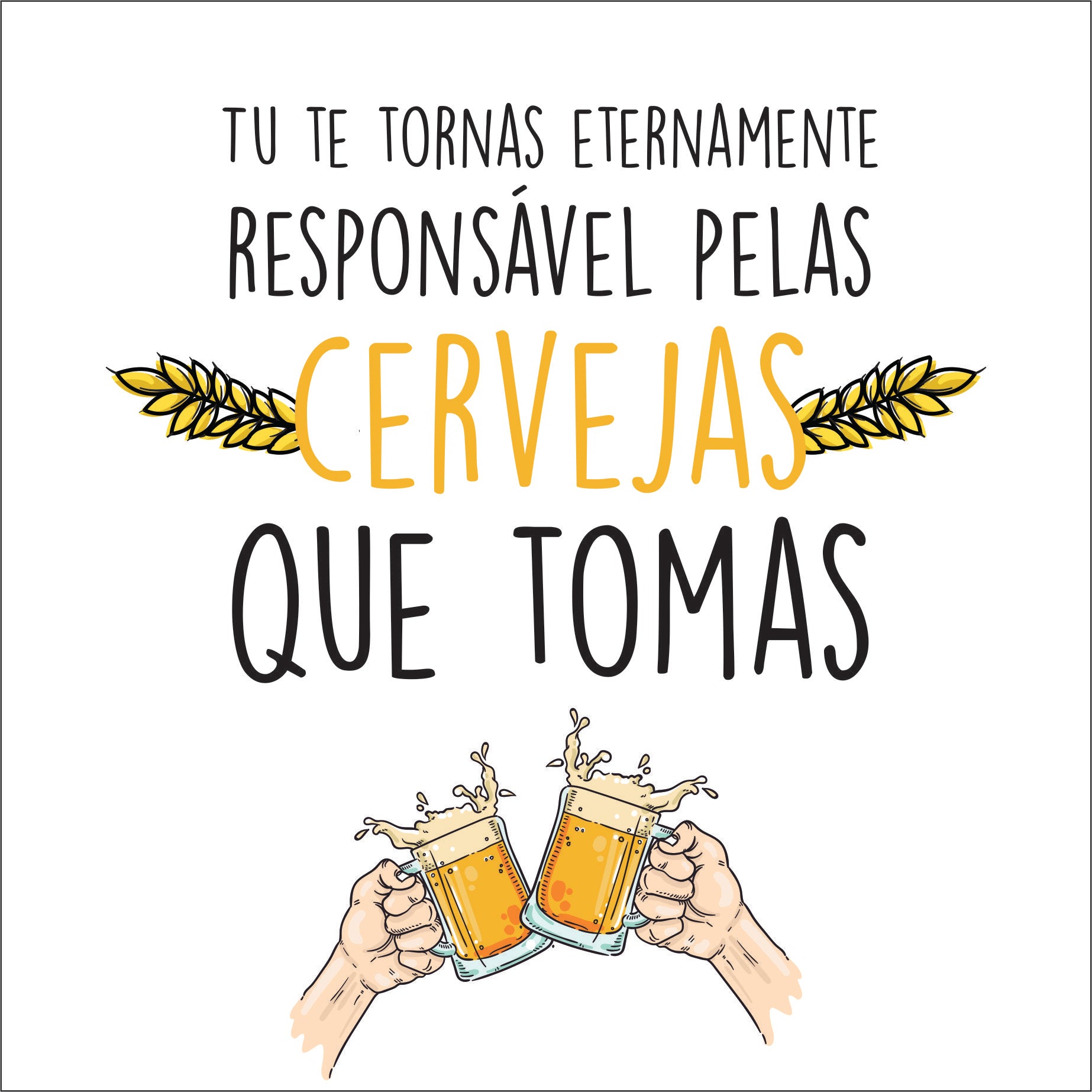 Azulejo Decorativo - Tu te tornas eternamente responsável