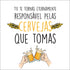 Azulejo Decorativo - Tu te tornas eternamente responsável