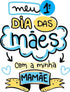 Azulejos Decorativo - Meu 1º dia da mãe 2